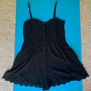Express little black romper size M